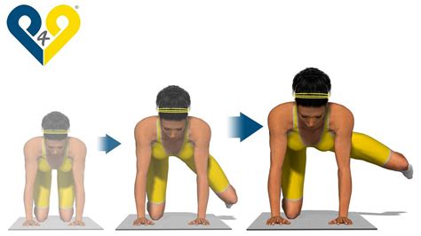 Los Mejores Ejercicios De Glúteos Salto Lateral Con Rodilla Doblada