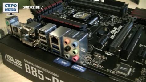 B85 Pro Gamer Motherboard By Asus Unboxing Youtube