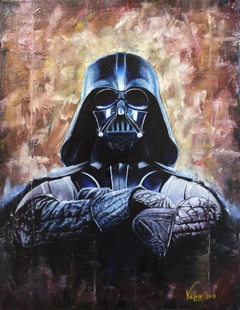 Darth Vader Painting by Jose Antonio Valen | Saatchi Art