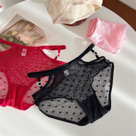 Quần Lót Ren Tim Gợi Cảm B Lingerie