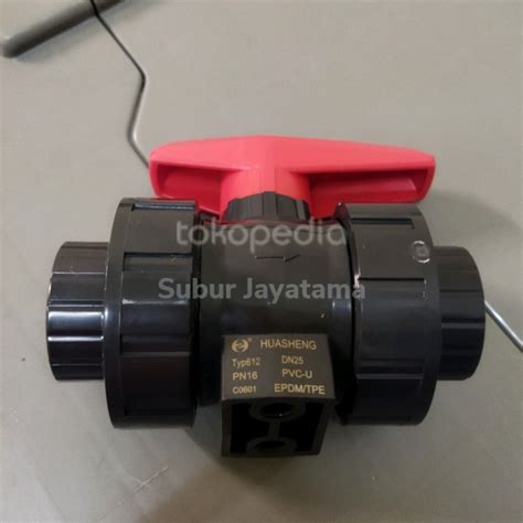 Jual Ball Valve True Union Double Union Watermur U PVC 1 Inchi DN