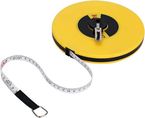 Aramox Tape Measure 50 Meters Flexible Fibreglass Measuring Tape