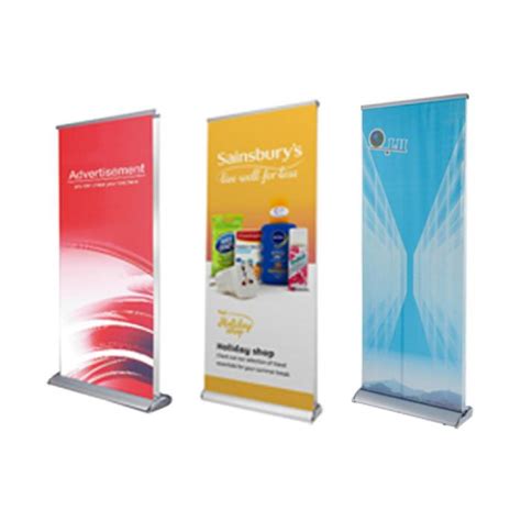 Custom Printed Promotional Double Sided Pull Up Banner X Cm