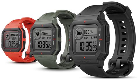 Amazfit Neo with 1.2-inch square display, retro design, up to 4 weeks ...