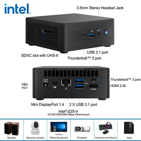 Snapklik Intel NUC Intel NUC 11 Panther Canyon NUC11PAHi5 Mini PC