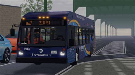 Roblox MTA 2021 Nova LFS HEV 9853 On The Bx7 Short Turn To 218