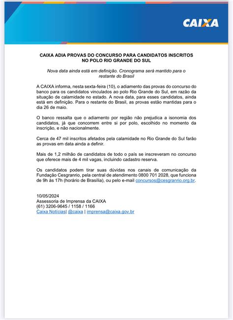 Provas Anteriores Da Caixa Econômica Federal Nível Médio 3