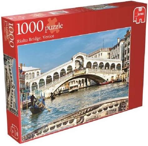 Jumbo Puzzel Rialto Bridge Venetie Legpuzzel 1000 Stukjes Bol