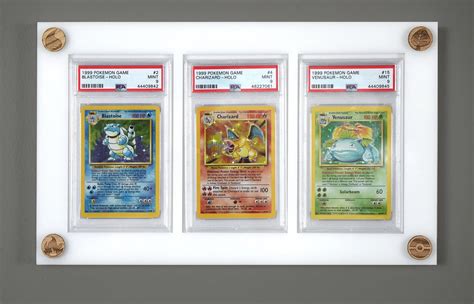 Yageli China Factory Wholesale White Acrylic Psa Slab Pokemon Graded