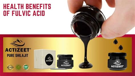 Health Benefits Of Fulvic Acid