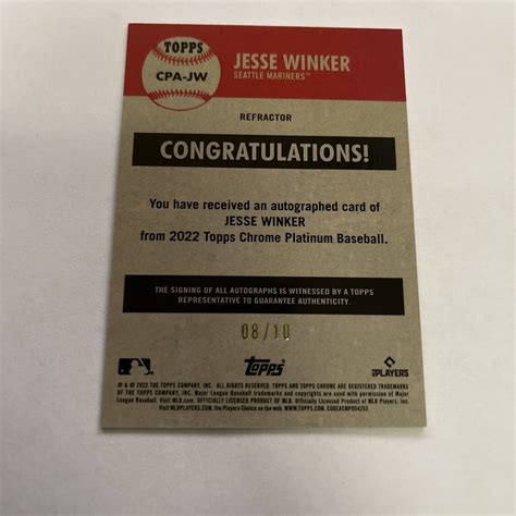 2022 Topps Chrome Platinum Anniversary Chrome Platinum Autographs