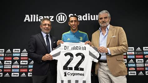 Di Maria Delighted To Be At Juventus Juventus