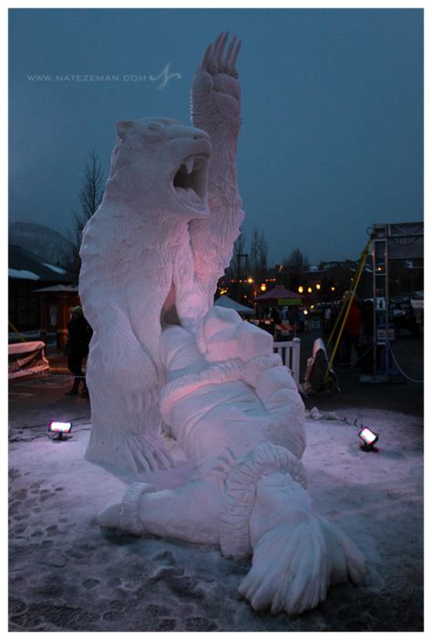 2013 International Snow Sculpture Championships | Nate Zeman - Photography