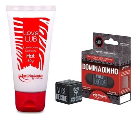 Kit Lubrificante Íntimo Love Lub Hot Brinde La Pimienta MercadoLivre