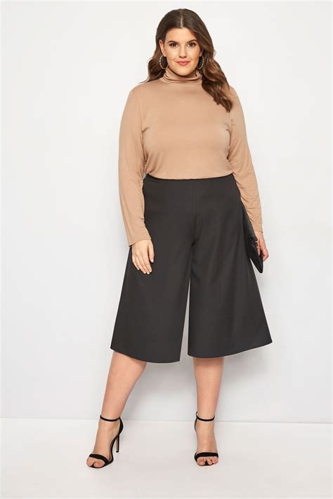 Кюлоты на полных с чем носить (66 фото)