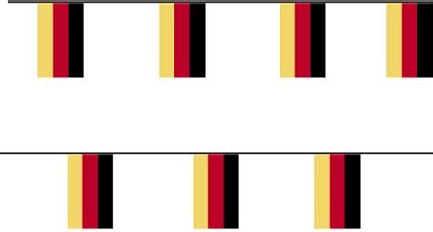 X Papieren Slinger Duitsland Meter Duitse Vlag Supporter