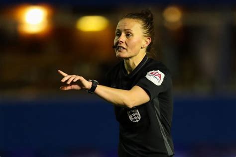 Rebecca Welch first woman to be appointed referee for men’s ...