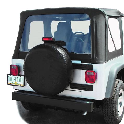 Covercraft Budget Spare Tire Cover Black Vinyl ST3001BK, ST3002BK - Free Shipping over $99