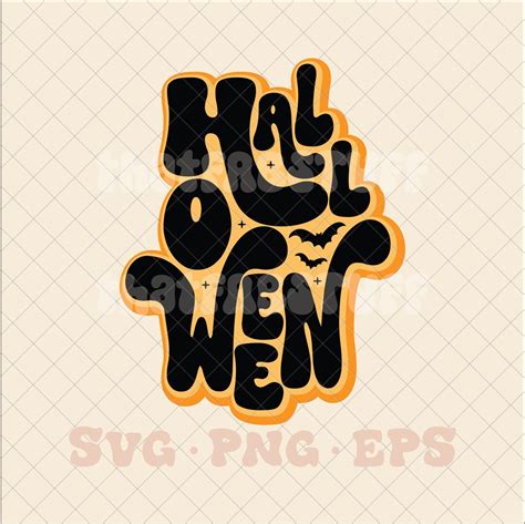 Halloween Svg, Halloween Png, Cute Halloween Svg, Retro Halloween Svg ...