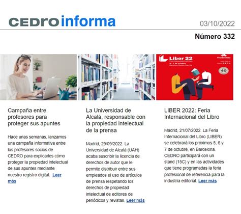 Cedro On Twitter Conoce Las Ltimas Noticias Del Sector En Nuestro