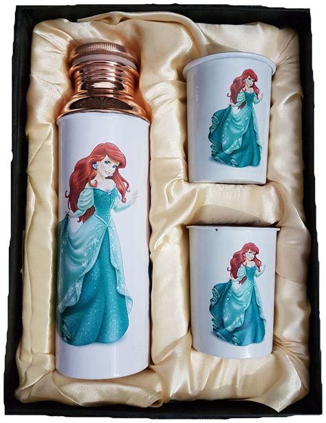 Buy Sarvsiddhi Copper Water Bottle Set Of White Ml Online