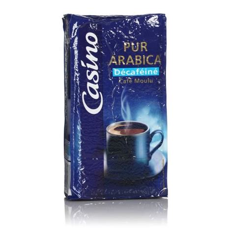 Café moulu décaféiné pur arabica 250 g Cdiscount Au quotidien