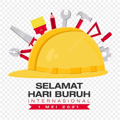 Happy Labor Day Vector PNG Images Selamat Hari Buruh Happy Labor Day