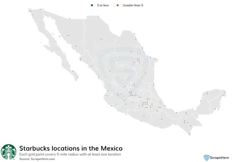 List of all Starbucks store locations in Mexico - ScrapeHero Data Store