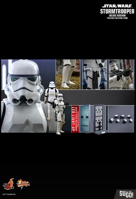 Hot Toys Star Wars Stormtrooper Deluxe Scale Action Figure MMS Sugo Toys Australian