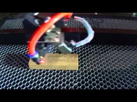 JL-K6040 Laser engraving machine - YouTube