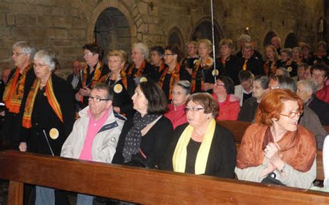 Concert La chorale Tud ar Vro a chanté avec La clé des chants Le