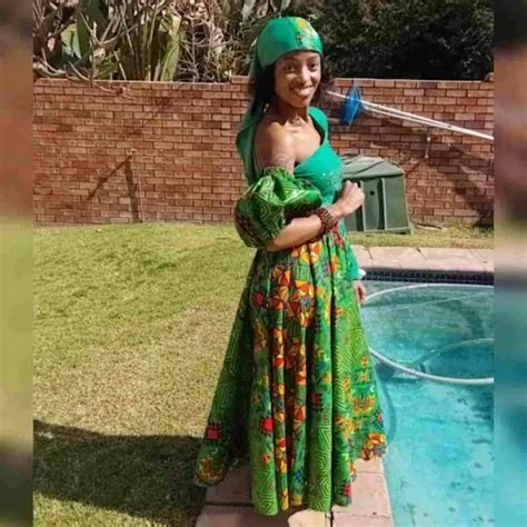 Green African Print Long Dress Mabongi Pop Up Designs