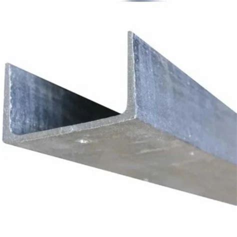 Mm Mild Steel U Shape Channel For Construction At Rs Kg In Saharanpur