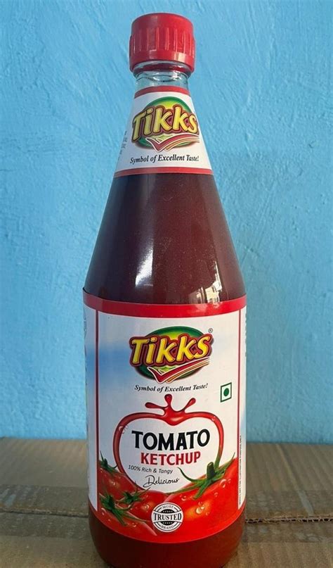 1kg Tikks Tamato Ketchup Packaging Type Bottle At Rs 100 Bottle In Mohali