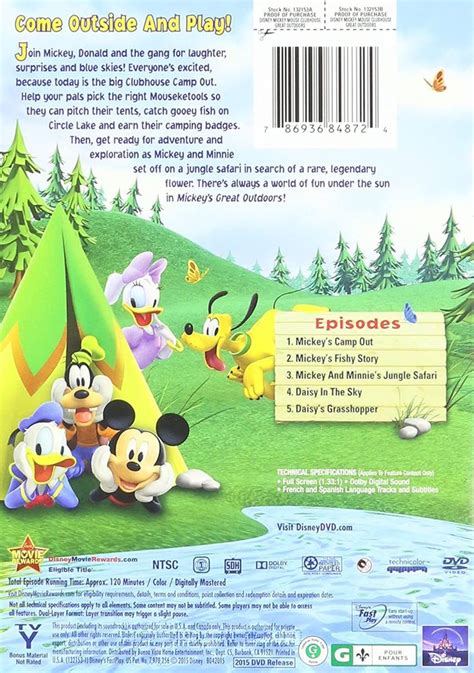 Mickey Mouse Clubhouse Mickey S Great Outdoors Region Mickey