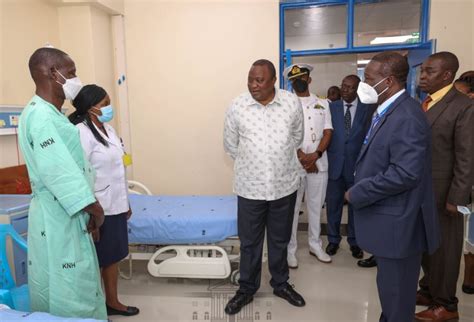 President Kenyatta Inaugurates 3 Health Facilities At Kenyatta National