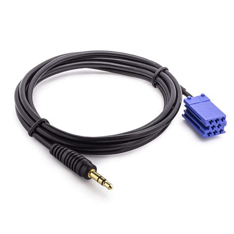 Aux In Adapter Kabel Mini Iso Radio F R Blaupunkt Becker Vdo Audi Vw