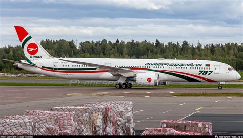 S2 AJX Biman Bangladesh Airlines Boeing 787 9 Dreamliner Photo By Roope