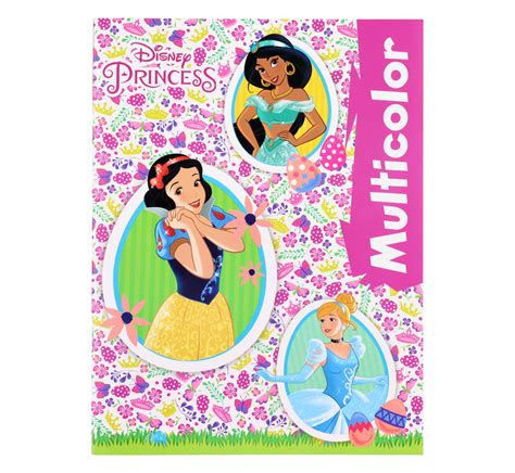 Disney Princess Paas Kleurboek 16 Kleurplaten Voor Al Uw