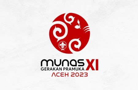 Logo Identity Munas Xi Gerakan Pramuka Tahun Munas Xi Gerakan