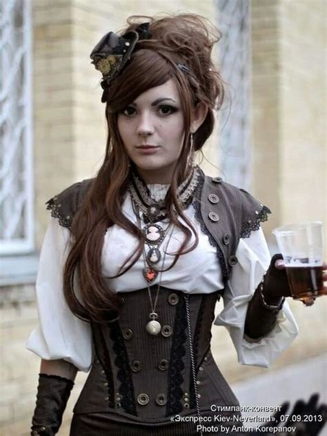 Steampunk Outfit Steampunk Hairstyles Steampunk Girl Steampunk Clothing