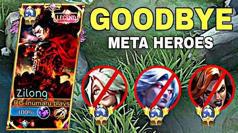 Goodbye Meta Heroes Zilong New Meta Destroyer Build Will Make Him