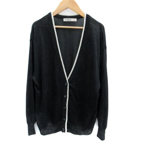 楽天市場中古キューティーブロンド Cutie Blonde カーディガン ミドル丈 ラメ F 黒 ブラック SM レディース