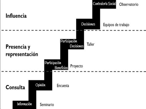 Puzzle De Escalera De La Participación Ciudadana Rompecabezas De