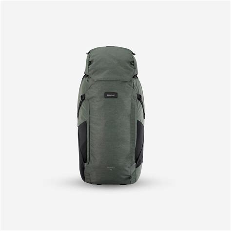 Sac Dos De Randonn E Homme Travel L Vert Kaki Cendr