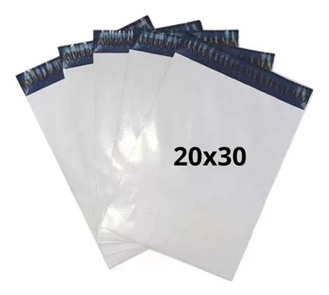 Envelope Plastico Segurança 20x30 Embalagem Correio 100un MercadoLivre