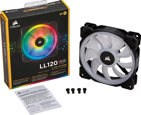 Corsair Ll Series Ll Rgb Mm Dual Light Loop Rgb Led Pwm Fan