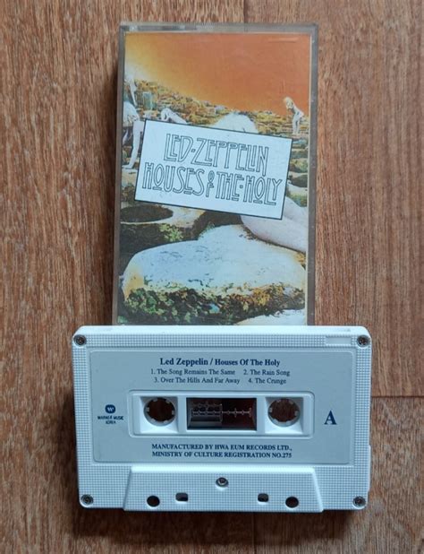 Led Zeppelin Houses Of The Holy Cassette Photo Metal Kingdom