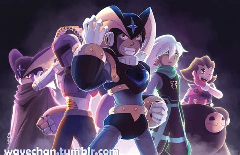 Mega Man Team Bass Final Smash By Suzuran On Deviantart