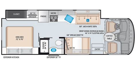 Thor Ace Motorhome Floor Plans Viewfloor Co